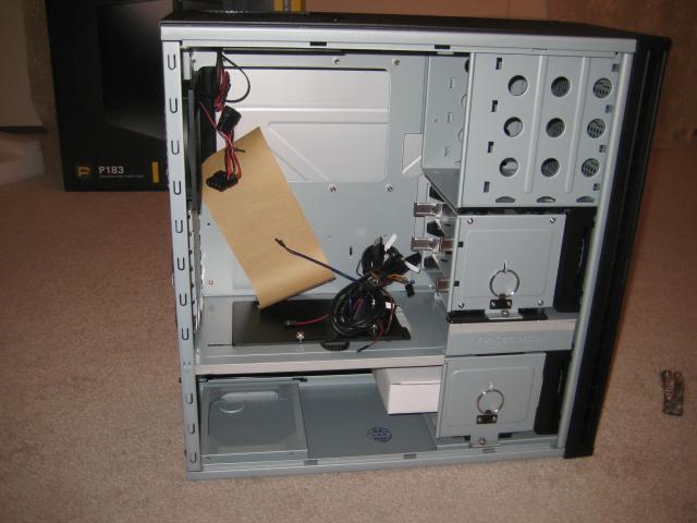 Picture of inside of empty case